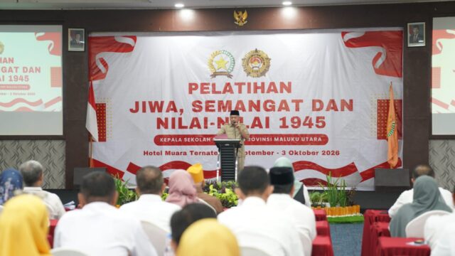 Penutupan Pelatihan JSN 45 di Ternate, Wagub Sarbin Serukan Patriotisme