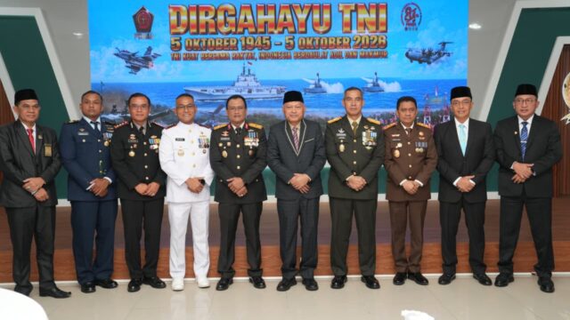 Wagub Sarbin Hadiri HUT TNI ke-81, Begini Pesan Panglima TNI 