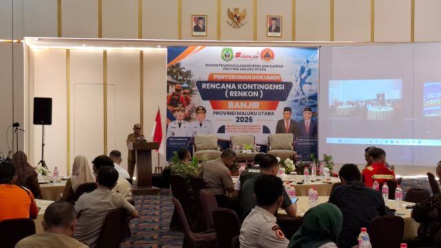 BPBD Malut Gelar Rekon, Matangkan Mitigasi Bencana Daera